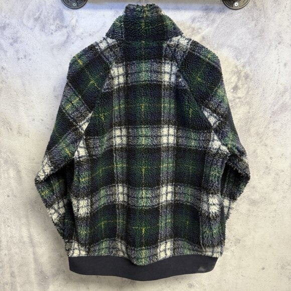 J Crew Fleece Jacket Nordic Sherpa Zip Up Sweater Hiking Outdoor XL 26x29 - Picture 2 of 12